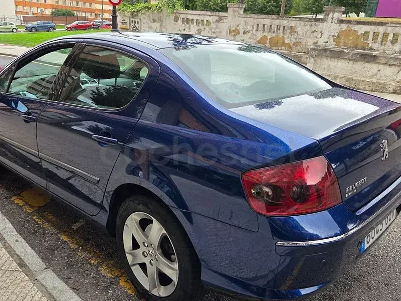 Usado Peugeot 407 Premium 136 CV (100 kW) 2008 Azul Berlina