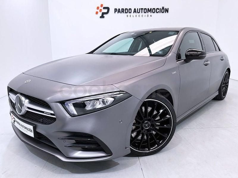 Usado Mercedes A35 AMG 306 CV (225 kW) 2021 Gris / plata Berlina