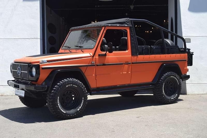 Usado Mercedes 230 126 CV (92 kW) 1994 Naranja Descapotable