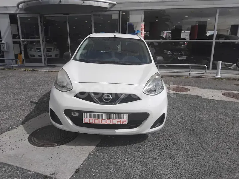 Usado Nissan Micra Visia 80 CV (58 kW) 2015 Blanco Utilitario