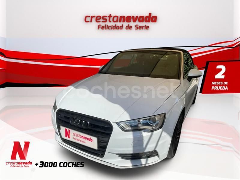 Blanco Usado 2016 Audi A3 Cabriolet Descapotable | 16.990 € (Precio justo) - Imagen 1/4