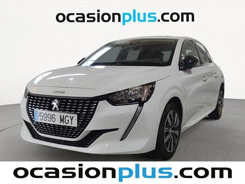 Blanco Usado 2023 Peugeot 208 Active Utilitario | 11.355 € (Buen precio) - Imagen 1/4