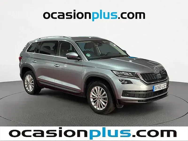 Usado Skoda Kodiaq Ambition 150 CV (110 kW) 2021 Gris SUV