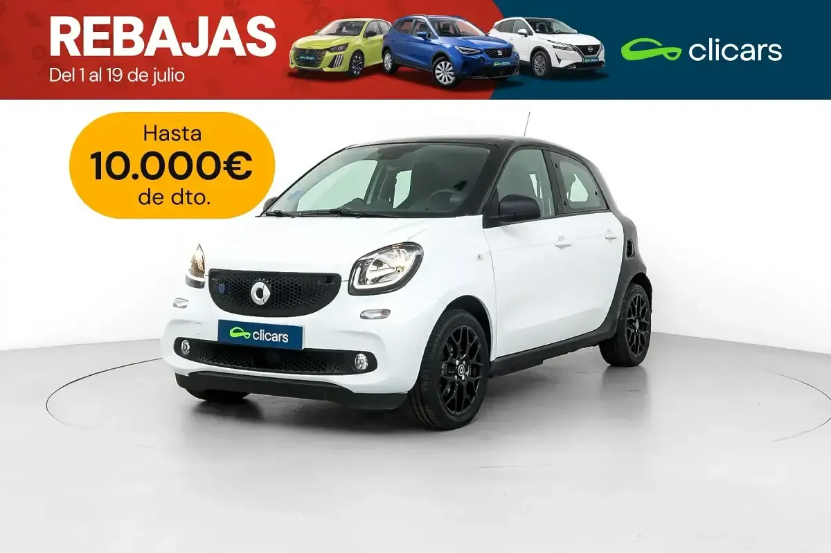 Usado Smart ForFour Electric Drive Passion 60 kW (82 CV) 2019