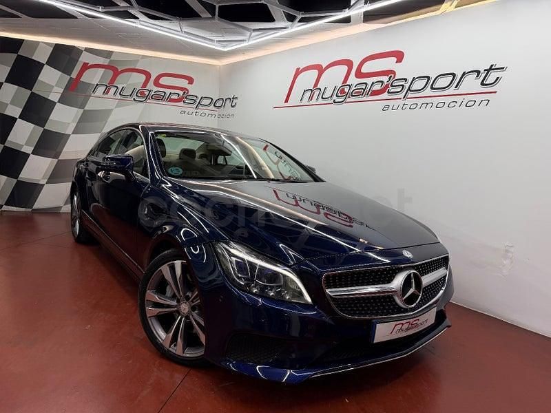Usado Mercedes CLS350 252 CV (185 kW) 2014 Azul Berlina