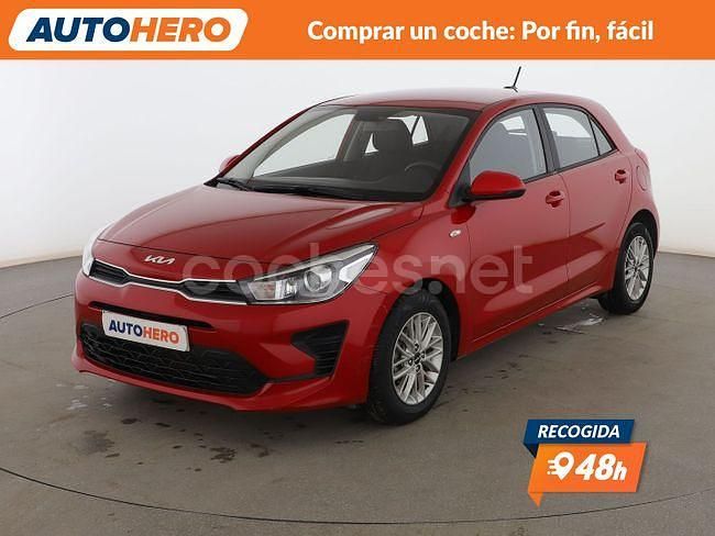 Rojo Usado 2021 Kia Rio Berlina | 11.499 € (Precio justo) - Imagen 1/3