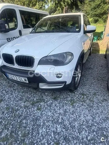 Usado BMW X5 235 CV (172 kW) 2009 Blanco SUV