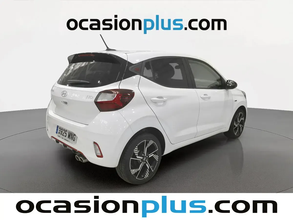 Usado Hyundai i10 N Line 84 CV (61 kW) 2024 Blanco Utilitario