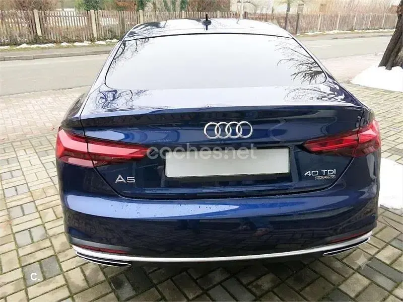 Usado Audi A5 Sportback 204 CV (150 kW) 2020 Azul Utilitario