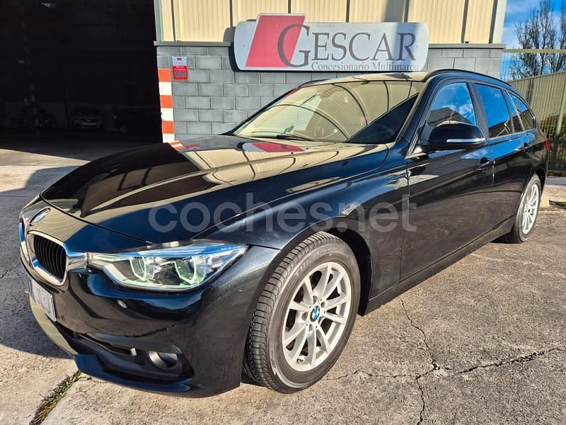 Negro Usado 2016 BMW 320 Efficient Dynamics Familiar | 17.990 € (Buen precio) - Imagen 1/4