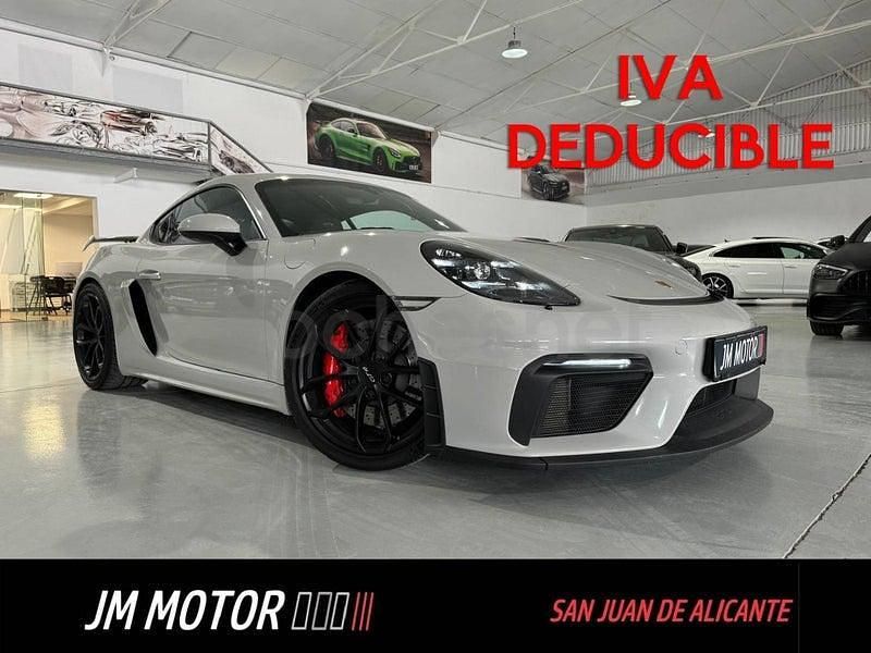 Usado Porsche 718 Cayman GT4 420 CV (308 kW) 2021 Gris / plata Coupe