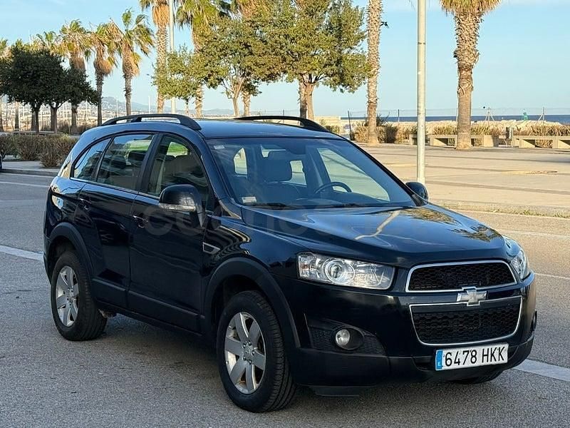 Usado Chevrolet Captiva LT 163 CV (119 kW) 2012 Negro SUV