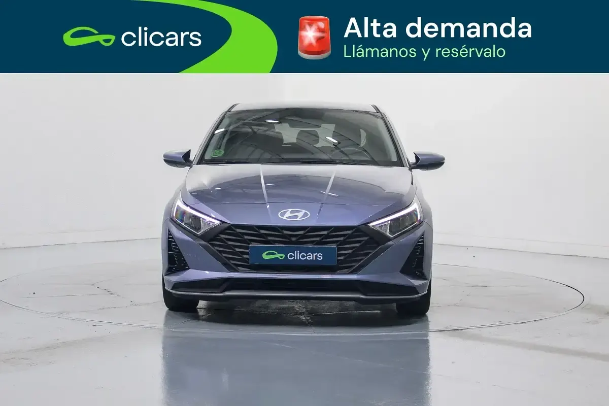 Usado Hyundai i20 84 CV (61 kW) 2025 Azul Utilitario