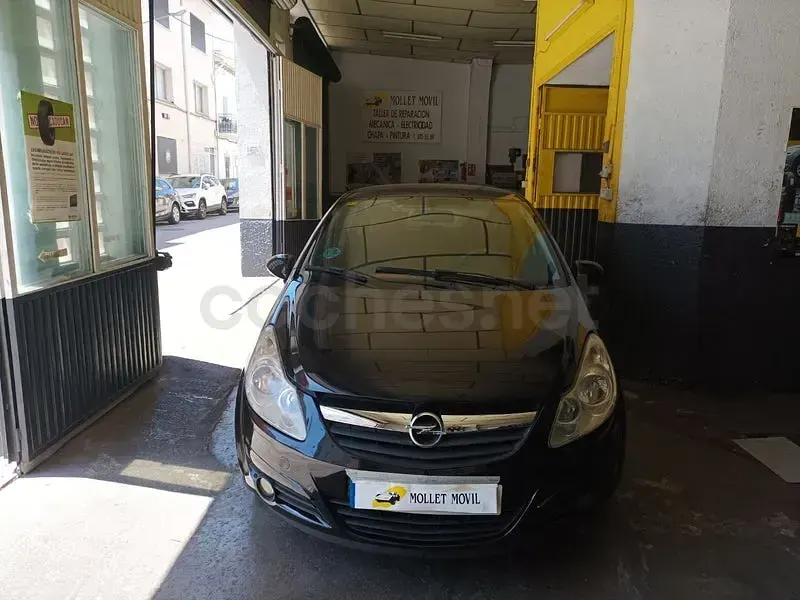 Usado Opel Corsa Enjoy 80 CV (58 kW) 2007 Negro Utilitario