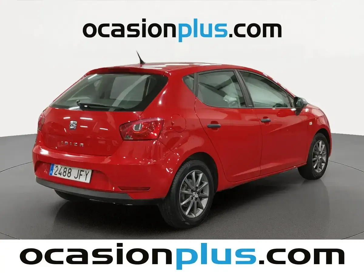 Usado Seat Ibiza Reference 70 HP (51 kW) 2015 Vermelho Citadino