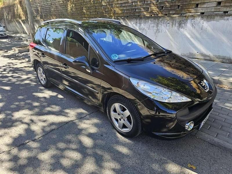 Negro Usado 2008 Peugeot 207 Sport Familiar | 2900 € (Precio justo) - Imagen 1/4