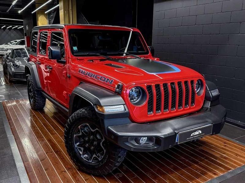 Usado Jeep Wrangler Unlimited Rubicon 381 CV (280 kW) 2024 Rojo SUV