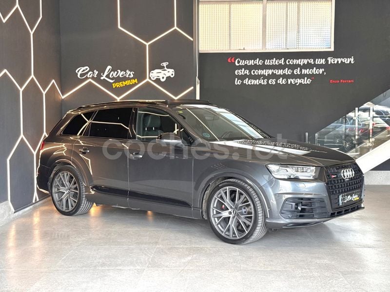 Usado Audi SQ7 435 CV (319 kW) 2018 Gris / plata SUV