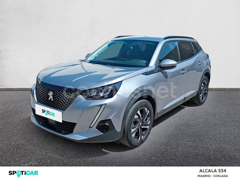 Gris Usado 2021 Peugeot 2008 Allure SUV | 15.900 € (Precio justo) - Imagen 1/4