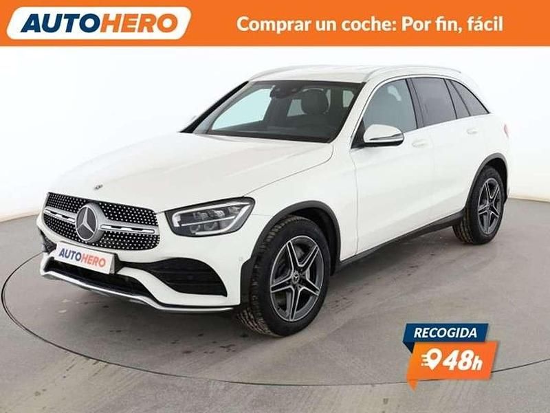 Usado Mercedes GLC200 AMG line 211 CV (155 kW) 2019 Blanco SUV