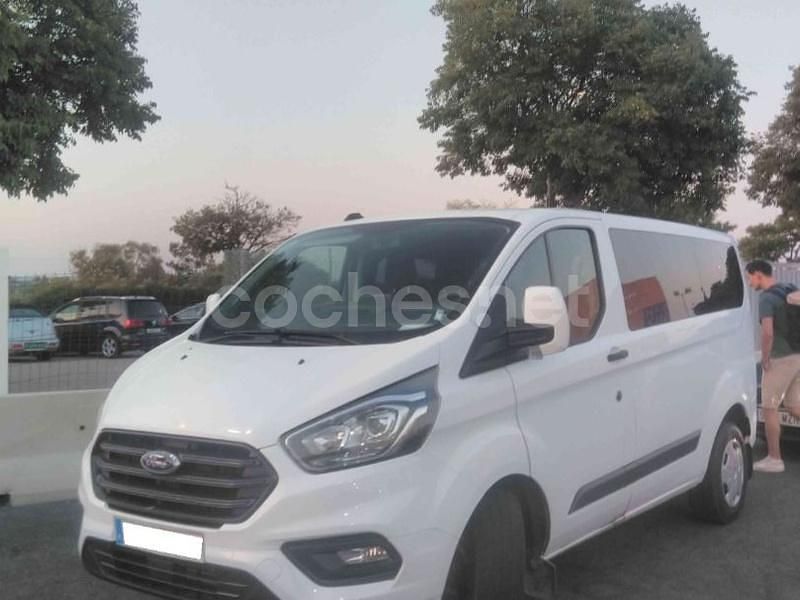 Blanco Usado 2023 Ford Transit Custom Nugget Monovolumen | 31.900 € (Precio justo) - Imagen 1/4