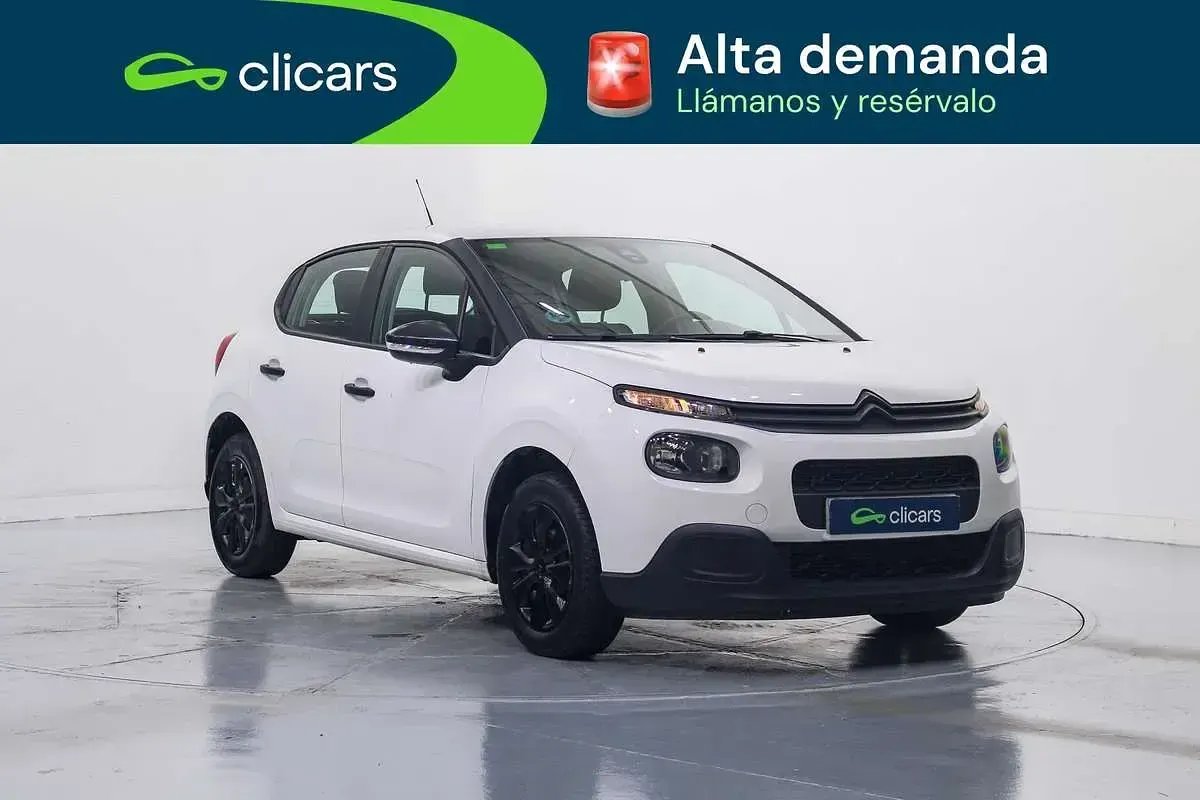 Usado Citroën C3 Live 68 CV (50 kW) 2018 Blanco Utilitario
