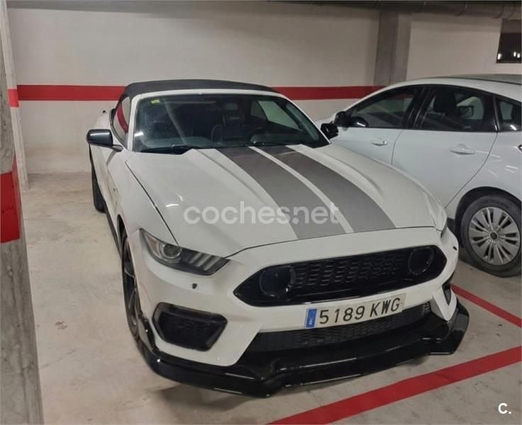 Usado Ford Mustang GT 450 CV (330 kW) 2018 Blanco Descapotable
