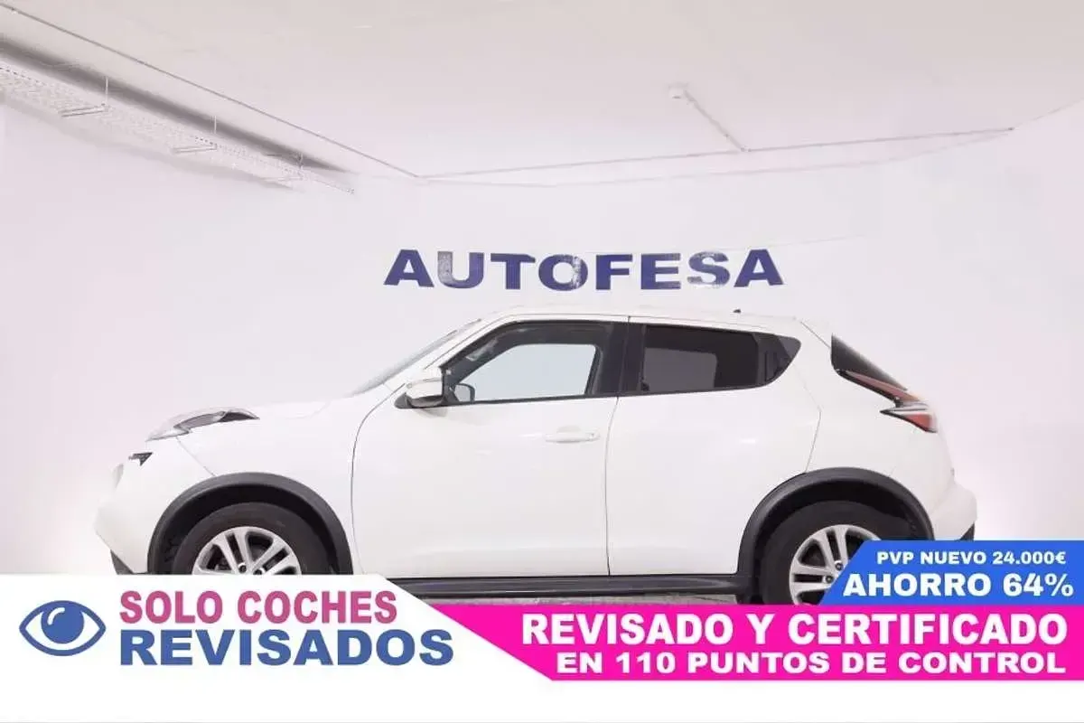 Usado Nissan Juke Acenta 110 CV (80 kW) 2014 Blanco SUV