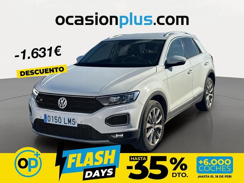 Blanco Usado 2021 VW T-Roc Sportline SUV | 17.950 € (Super precio) - Imagen 1/4