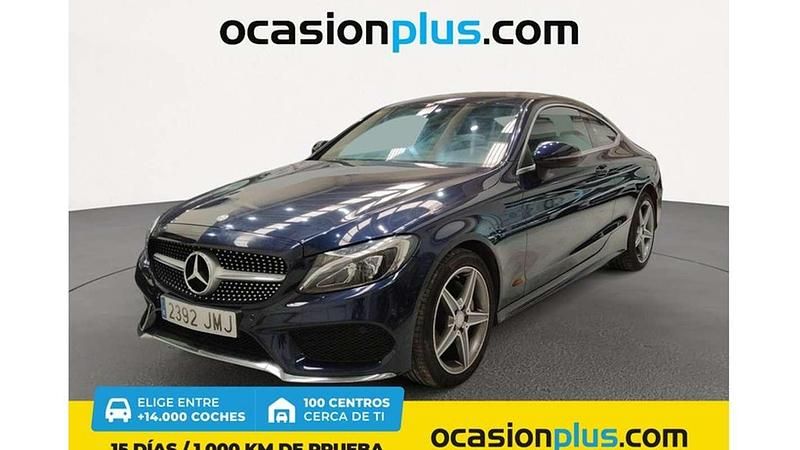 Azul Usado 2016 Mercedes C200 Coupe | 26.750 € (Precio justo) - Imagen 1/4