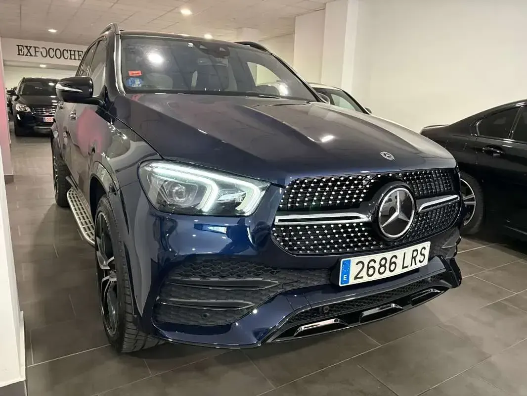 Usado Mercedes GLE350 321 CV (236 kW) 2021 Azul SUV