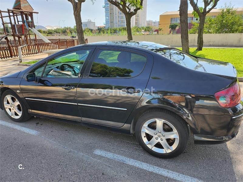 Usado Peugeot 407 136 CV (100 kW) 2006 Negro Berlina