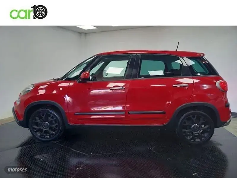 Usado Fiat 500L Cross 95 CV (69 kW) 2019 Rojo Monovolumen