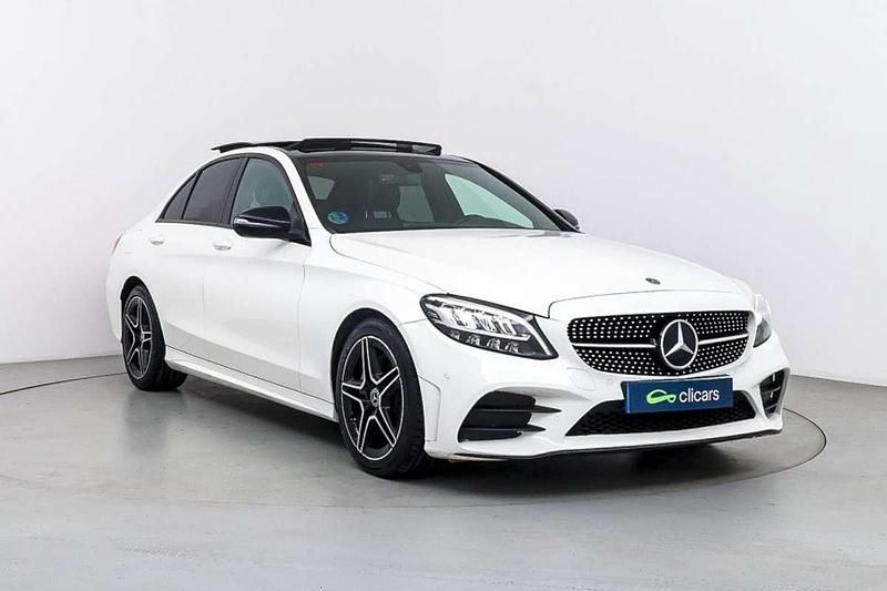 Usado Mercedes C200 184 CV (135 kW) 2019 Blanco Berlina
