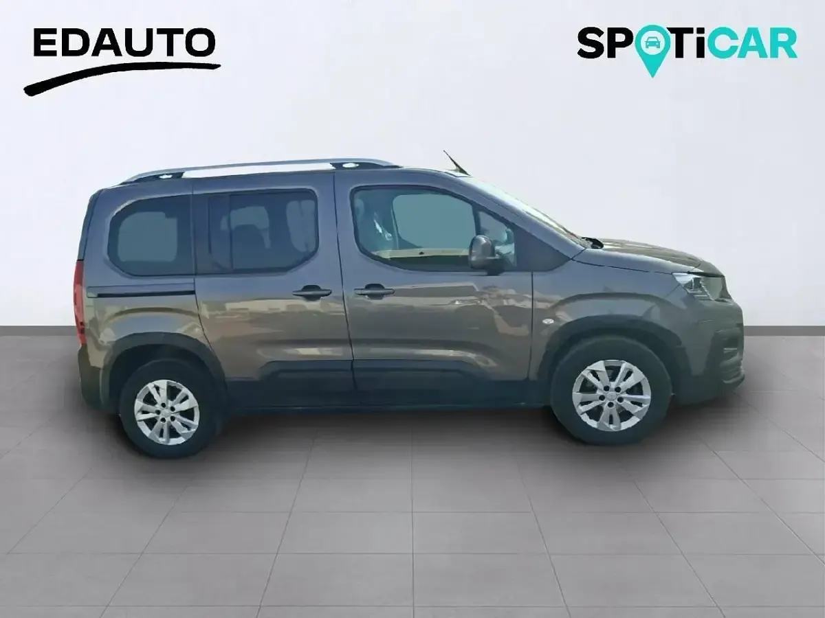 Usado Peugeot Rifter Allure 100 CV (73 kW) 2021 Gris Monovolumen