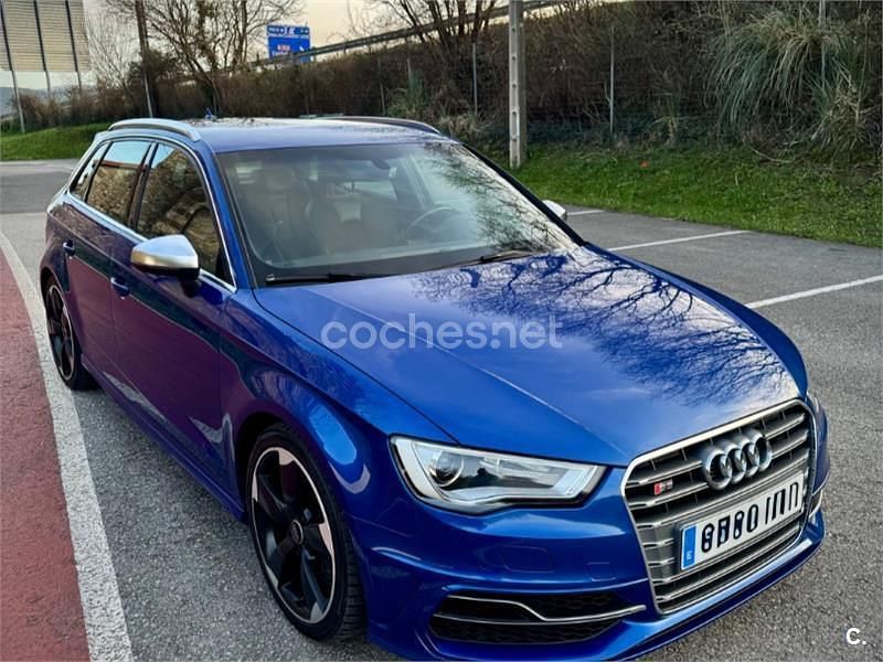 Usado Audi S3 Premium 300 CV (220 kW) 2014 Azul Berlina