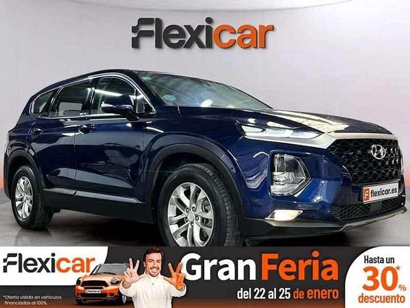 Azul Usado 2019 Hyundai Santa Fe SUV | 22.490 € (Buen precio) - Imagen 1/4