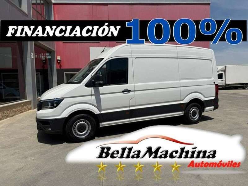 Amarillo Usado 2023 VW Crafter Van | 17.334 € (Un poco caro) - Imagen 1/4