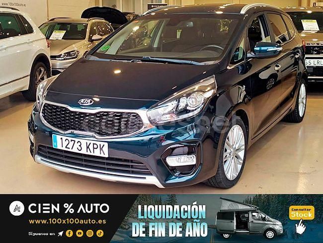 Azul Usado 2018 Kia Carens Monovolumen | 16.400 € (Caro) - Imagen 1/4