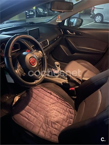 Usado Mazda 3 Luxury 150 CV (110 kW) 2016 Blanco Berlina