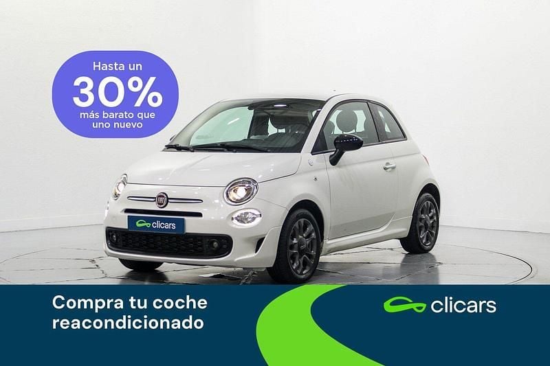 Blanco Usado 2021 Fiat 500 Utilitario | 12.290 € (Precio justo) - Imagen 1/4