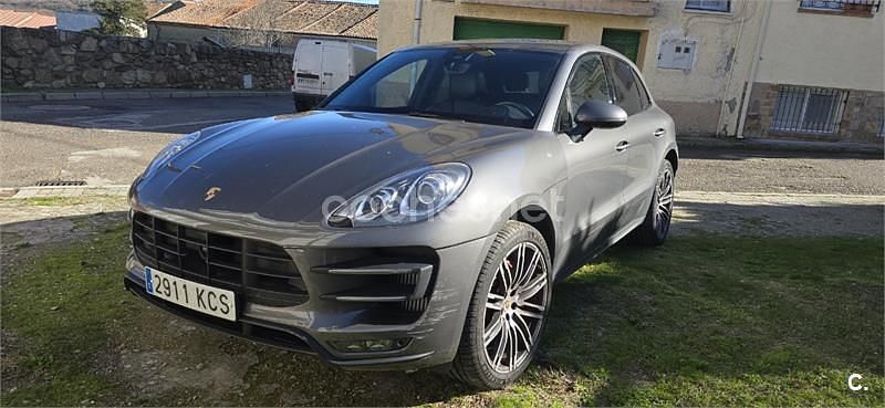 Usado Porsche Macan Turbo 400 CV (294 kW) 2014 Gris / plata SUV