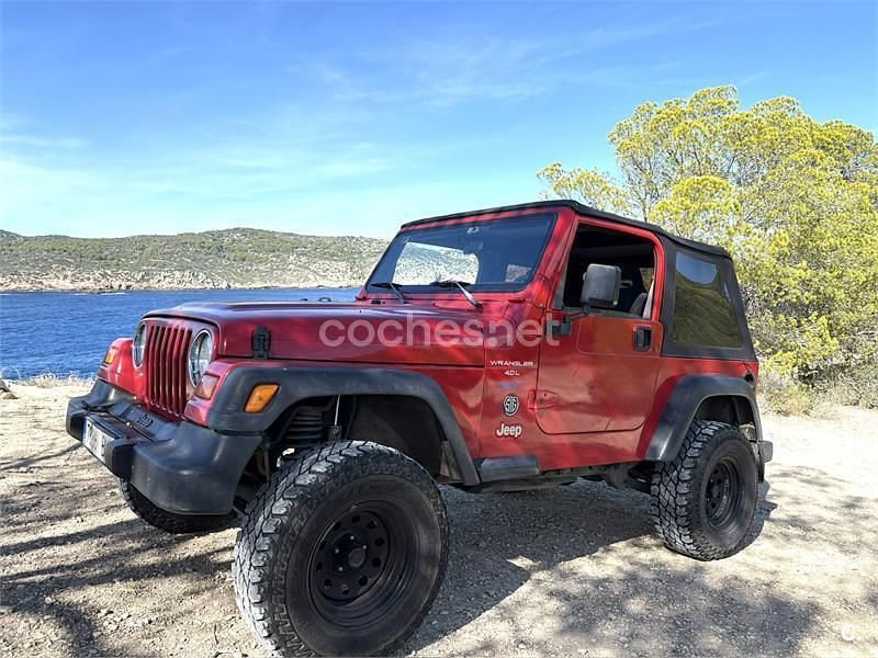 Usado Jeep Wrangler 181 CV (133 kW) 1998 Rojo SUV