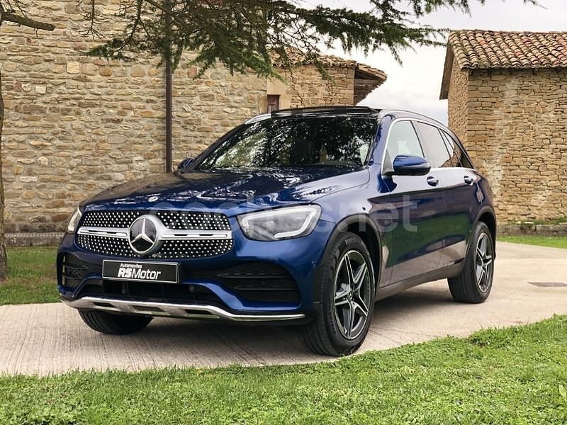 Azul Usado 2020 Mercedes GLC200 SUV | 37.990 € (Precio justo) - Imagen 1/3