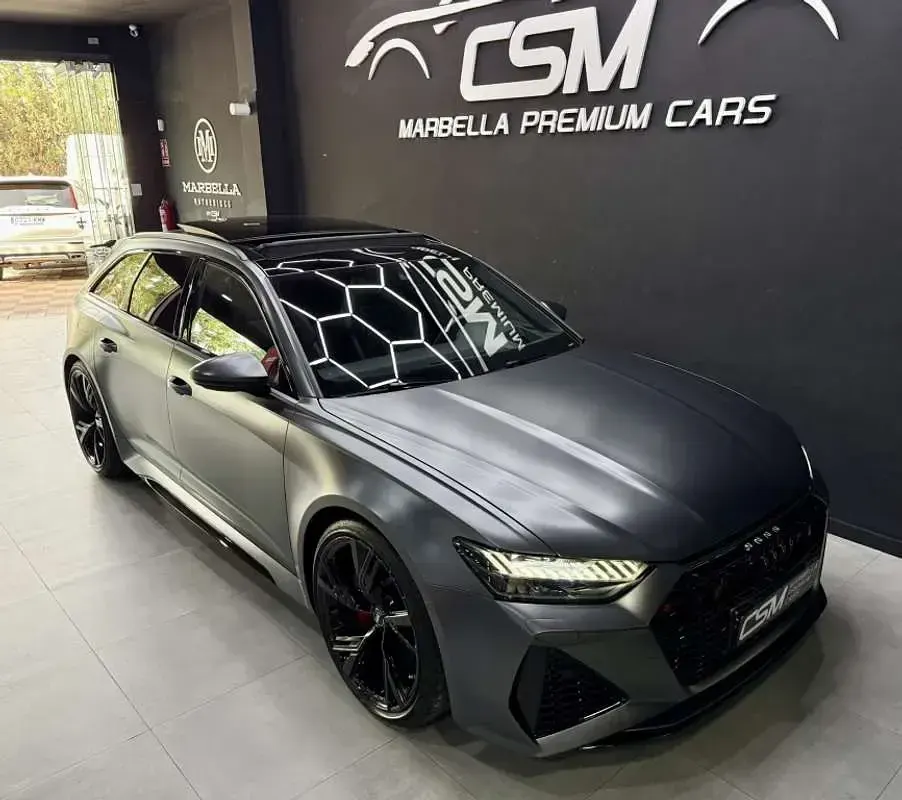 Usado Audi RS6 Ambiente 600 CV (441 kW) 2021 Gris Familiar
