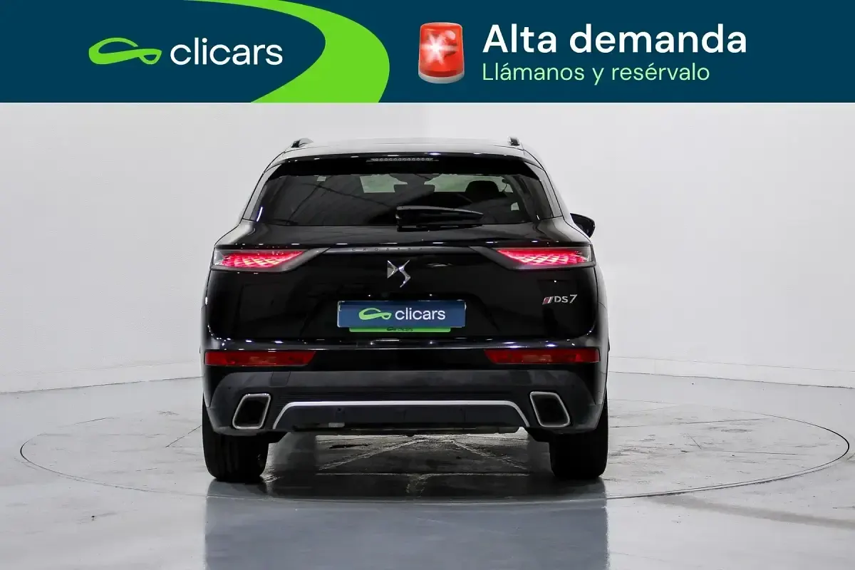 Usado DS Automobiles DS7 Crossback Performance 225 CV (165 kW) 2020 Negro SUV