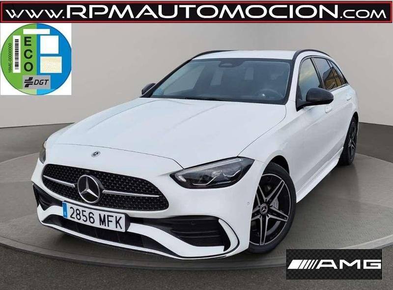 Usado Mercedes C220 200 CV (147 kW) 2023 Blanco Familiar