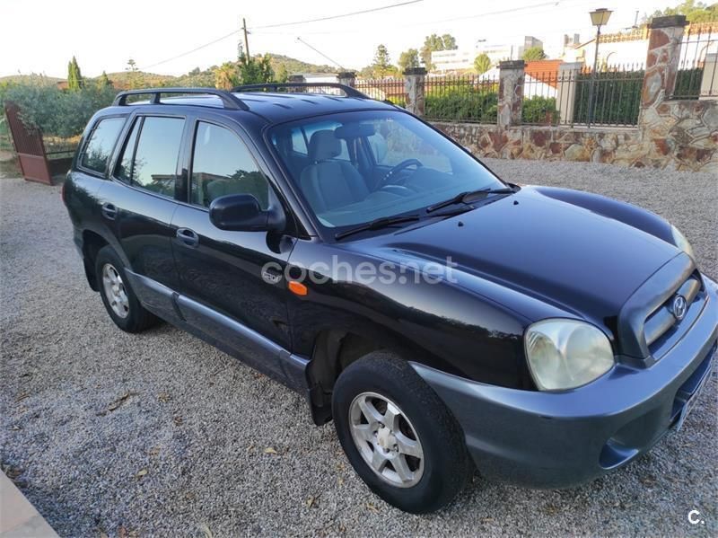 Negro Usado 2006 Hyundai Santa Fe Comfort SUV | 3500 € (Super precio) - Imagen 1/4