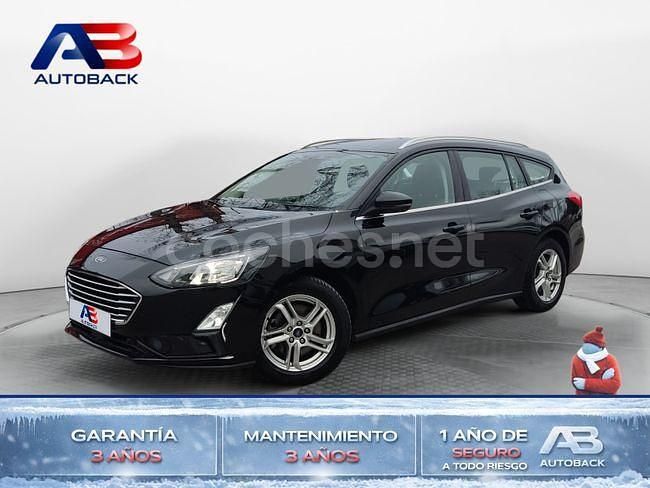 Negro Usado 2021 Ford Focus Trend+ Familiar | 15.400 € (Buen precio) - Imagen 1/2