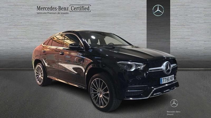 Usado Mercedes GLE300 AMG line 272 CV (200 kW) 2023 Negro Coupe